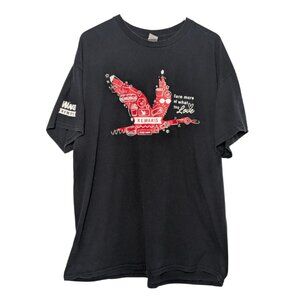 Gildan Men's WaWa Rewards Short Sleeve T-Shirt, Black, Size XL